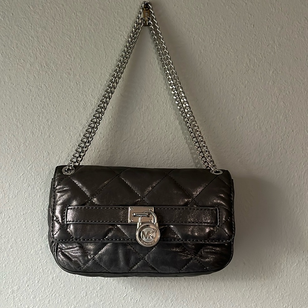 MICHAEL Michael Kors Hamilton Quilted Leather Small Convertible Bag